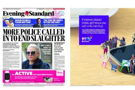 London Evening Standard – November 05, 2018