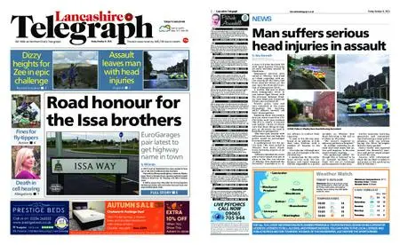 Lancashire Telegraph (Burnley, Pendle, Rossendale) – October 08, 2021