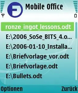 Odendahl SEPT Solutions Mobile Office ver. 1.0 S60v3 SymbianOS 9.1 