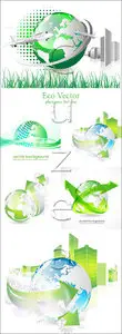 Vector - Eco backgrounds