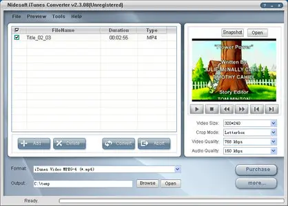 Nidesoft iTunes Converter 2.3.08