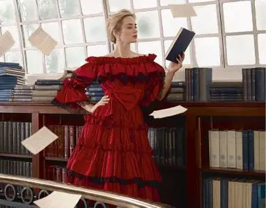 Emily Blunt by Richard Phibbs for Harper's Bazaar UK January 2019
