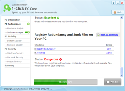 Wondershare 1-Click PC Care 7.4.0