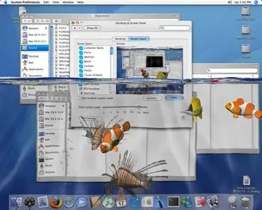 3D Desktop Aquarium Screen Saver 1.3.1 + NEW FISH (Mac OS X)