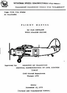 Flight Manual for An-2 Airplanes With ASz-62IR Engine