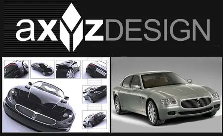 AXYZ DESIGN – 3D Models Maserati 3200GT & Quattrop