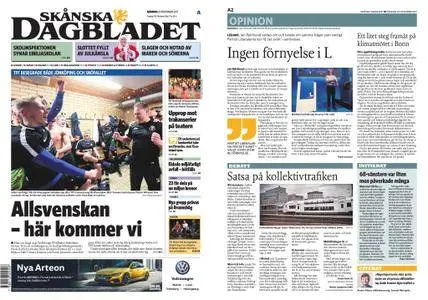 Skånska Dagbladet – 20 november 2017