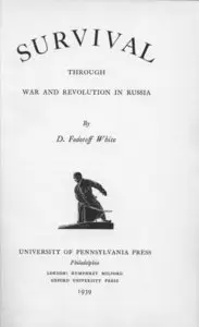 Survival Through War And Revolution In Russia