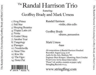 The Randall Harrison Trio featuring Geoffrey Brady & Mark Urness - s/t (2006)