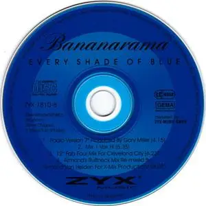 Bananarama - Every Shade Of Blue (Germany CD5) (1995) {ZYX Music}