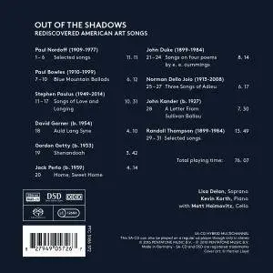 Kevin Korth - Out of the Shadows: Rediscovered American Art Songs (2016)