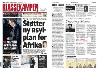 Klassekampen – 07. februar 2018