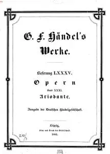 Handel - Ariodante