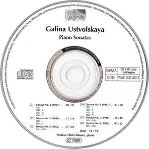 Markus Hinterhauser - Galina Ustvolskaya: Piano Sonatas (1998)