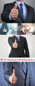 Photos - Businessman with Thumbs Up Set 4