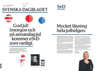 Svenska Dagbladet – 24 december 2018