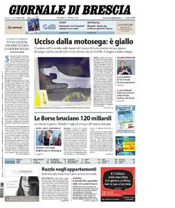IL GIORNALE DI BRESCIA 15 MAGGIO 2012