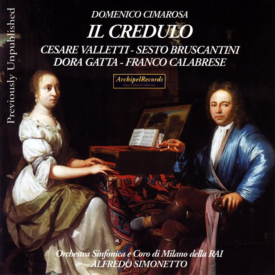 Alfredo Simonetto, Orchestra Sinfonica di Milano della RAI - Cimarosa ...