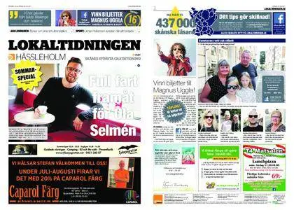 Lokaltidningen Hässleholm – 29 juli 2017