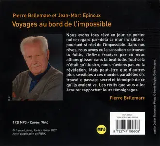 Pierre Bellemare : Voyages Au Bord De L'Impossible