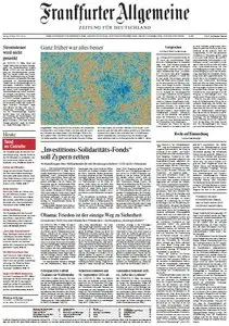 Frankfurter Allgemeine Zeitung vom Freitag, 22. März 2013