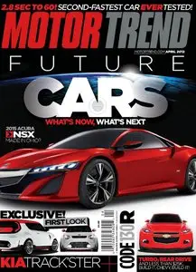 Motor Trend - April 2012