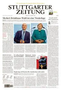 Stuttgarter Zeitung Stadtausgabe (Lokalteil Stuttgart Innenstadt) - 26. September 2018