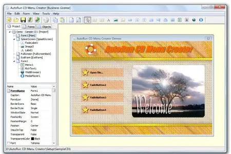 AutoRun CD Menu Creator 1.0.0.620