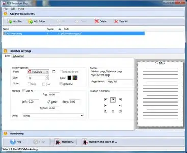 A-PDF Number Pro 2.8.0 Portable