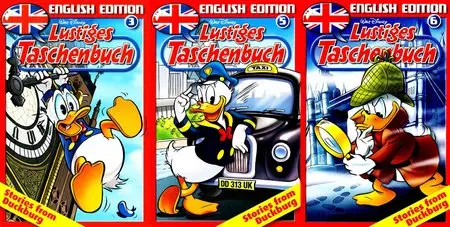 Walt Disney Lustiges Taschenbuch English Edition #1-6 Stories from Duckburg (2010) Complete