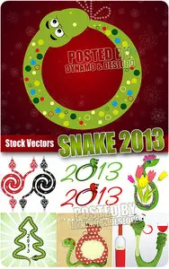 Snake 2013 #8 - Stock Vectors