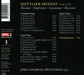 Jörg-Andreas Bötticher - Gottlieb Muffat: Toccatas, Capriccios, Canzonas, Ricercars (2010)