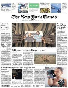 International New York Times - 24-25 June 2017