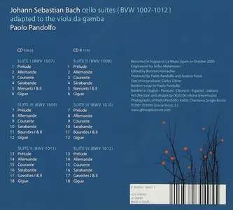 Paolo Pandolfo - Johann Sebastian Bach: The Six Suites (2004)