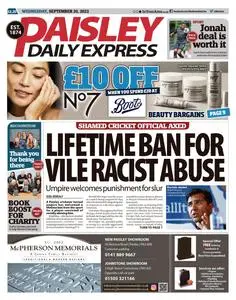 Paisley Daily Express - 20 September 2023