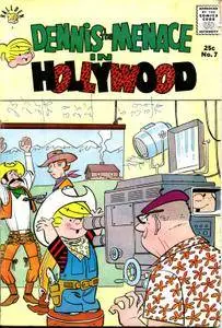 Dennis the Menace 1959-12 Giant 007 In Hollywood Fawcett