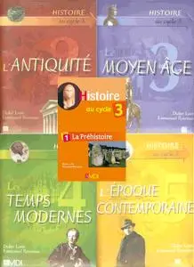 Didier Lorès, Emmanuel Rousseau, "Histoire au cycle 3", 5 tomes