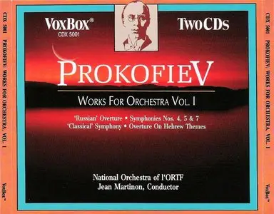 Sergey Prokofiev - Complete Symphonies - Martinon - VoxBox
