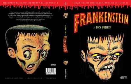 Frankenstein de Dick Briefer (Biblioteca de cómics de terror de los años 50 volumen 2)