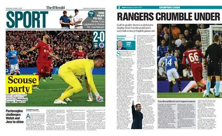The Herald Sport (Scotland) – October 05, 2022