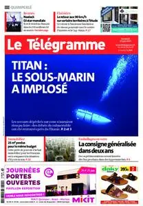 Le Télégramme Quimperlé – 23 juin 2023