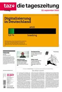 taz die tageszeitung  - 22 September 2023