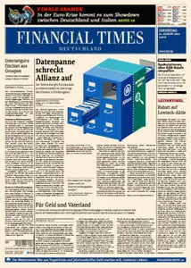 Financial Times Deutschland vom 21 August 2012