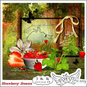 Scrap Kit: Strawberry Dreams