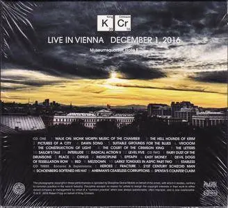 King Crimson - Live In Vienna (2018) {3CD Box Set}