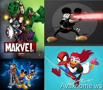 Disney - Marvel Comics Characters