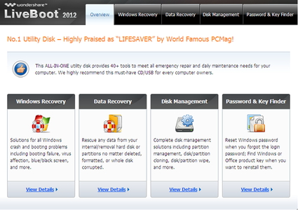 Wondershare LiveBoot 2012 7.0.1.0