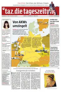 Tageszeitung TAZ vom 27 November 2012