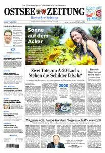 Ostsee Zeitung Rostock - 07. August 2018