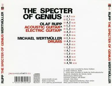 Olaf Rupp, Michael Wertmuller - The Specter Of Genius (2009)